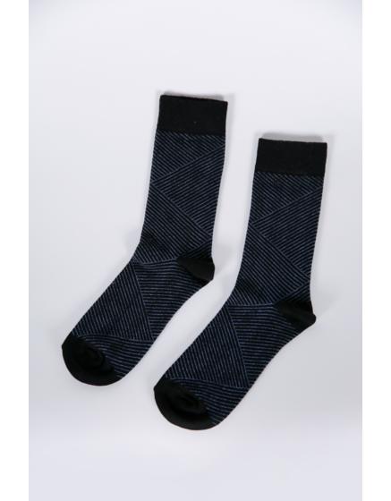 0433P-610 BLACK/NAVY 43-46