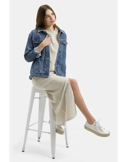 B 608-027 MID BLUE L 