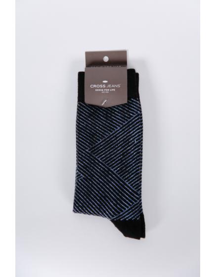 0433P-610 BLACK/NAVY 43-46