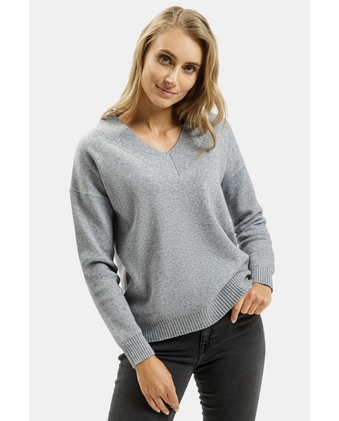 73344-004 GREY MELANGE L 