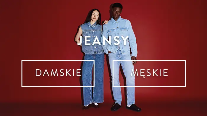 Jeansy damskie meskie