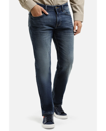 【EEUN】Cross Button Slacks Elwood Men's Elastic Waist Cuffed Trouser | Workwear – BIG