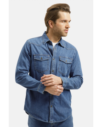 A 222-030 MID BLUE M 