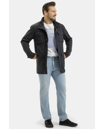 16152-592 WHITE/BLUE L 